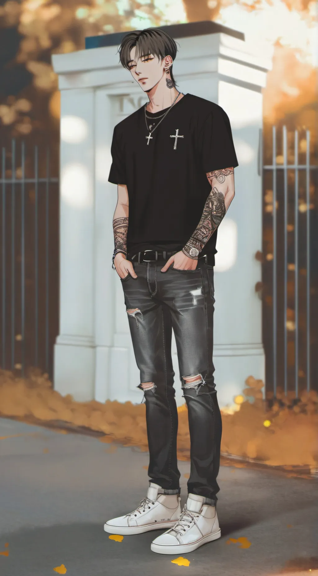 ai character: Liam🤬💀 background