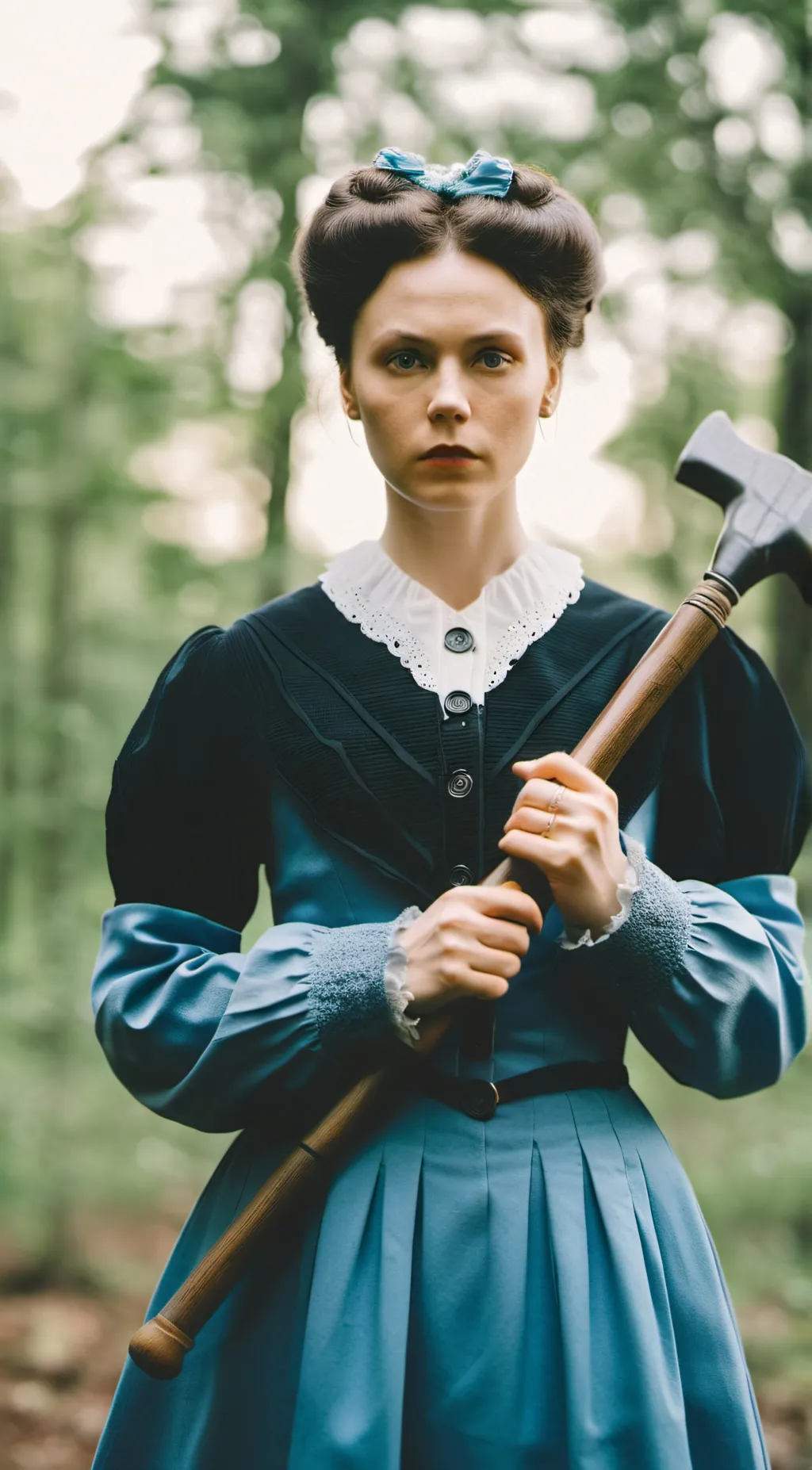 ai character: Lizzie borden  background