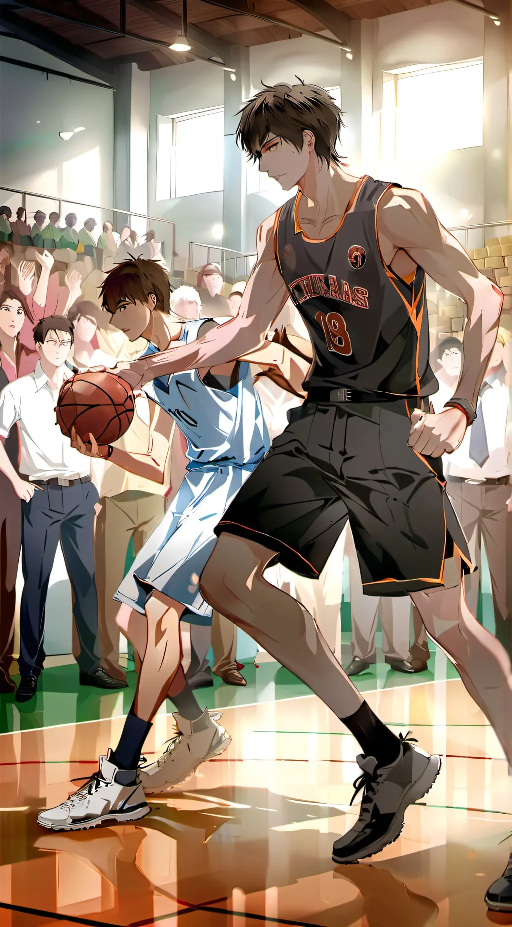 ai character: Damion background