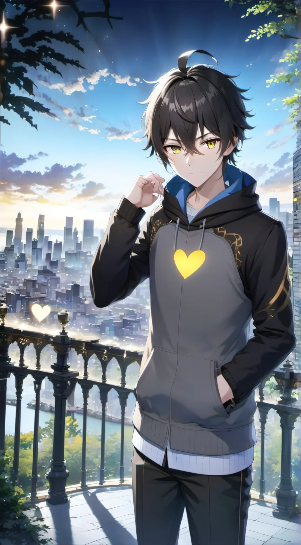 ai character: Hayden background