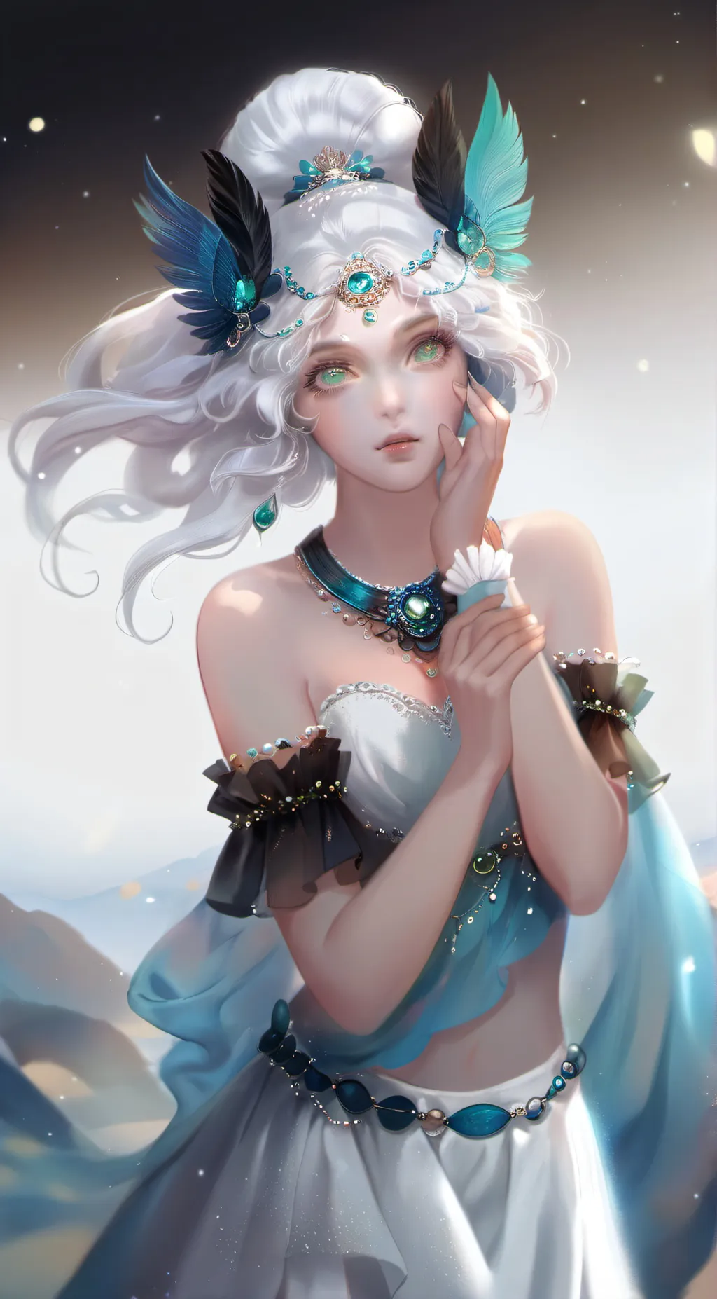 ai character: vana background