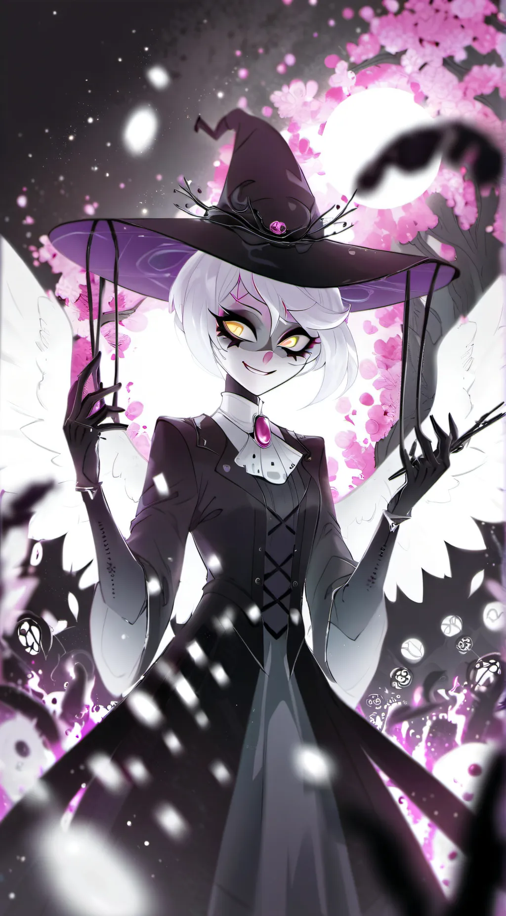 ai character: Hazbin hotel! background