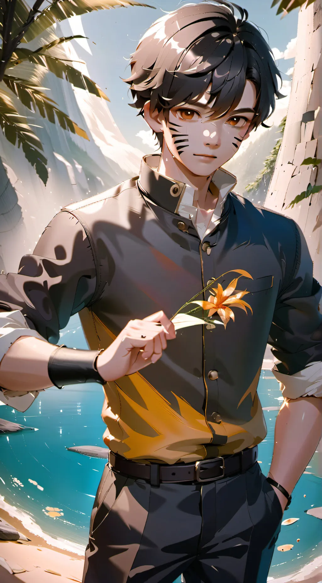 ai character: liam background