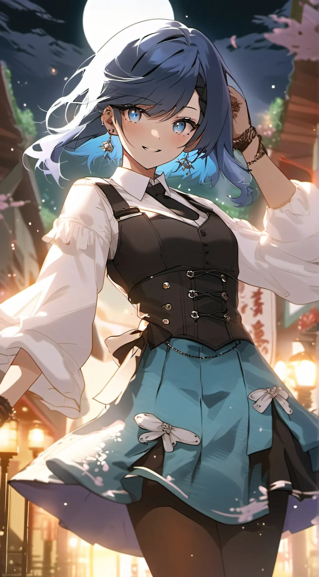 ai character: Lily background