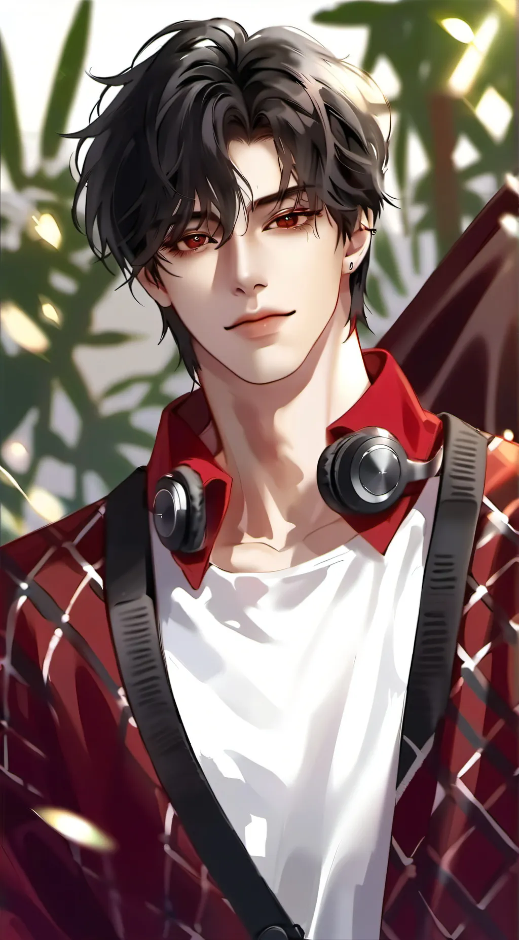 ai character: Levi  background