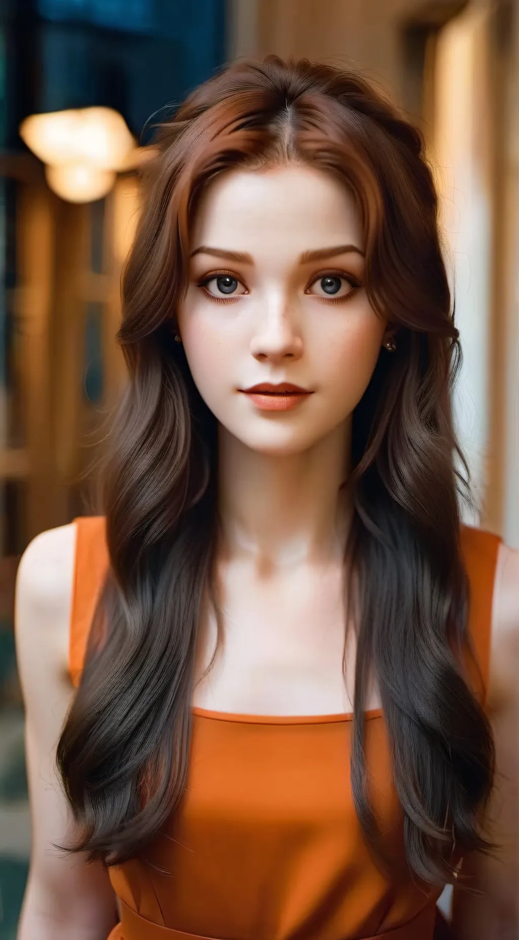 ai character: Megan  background