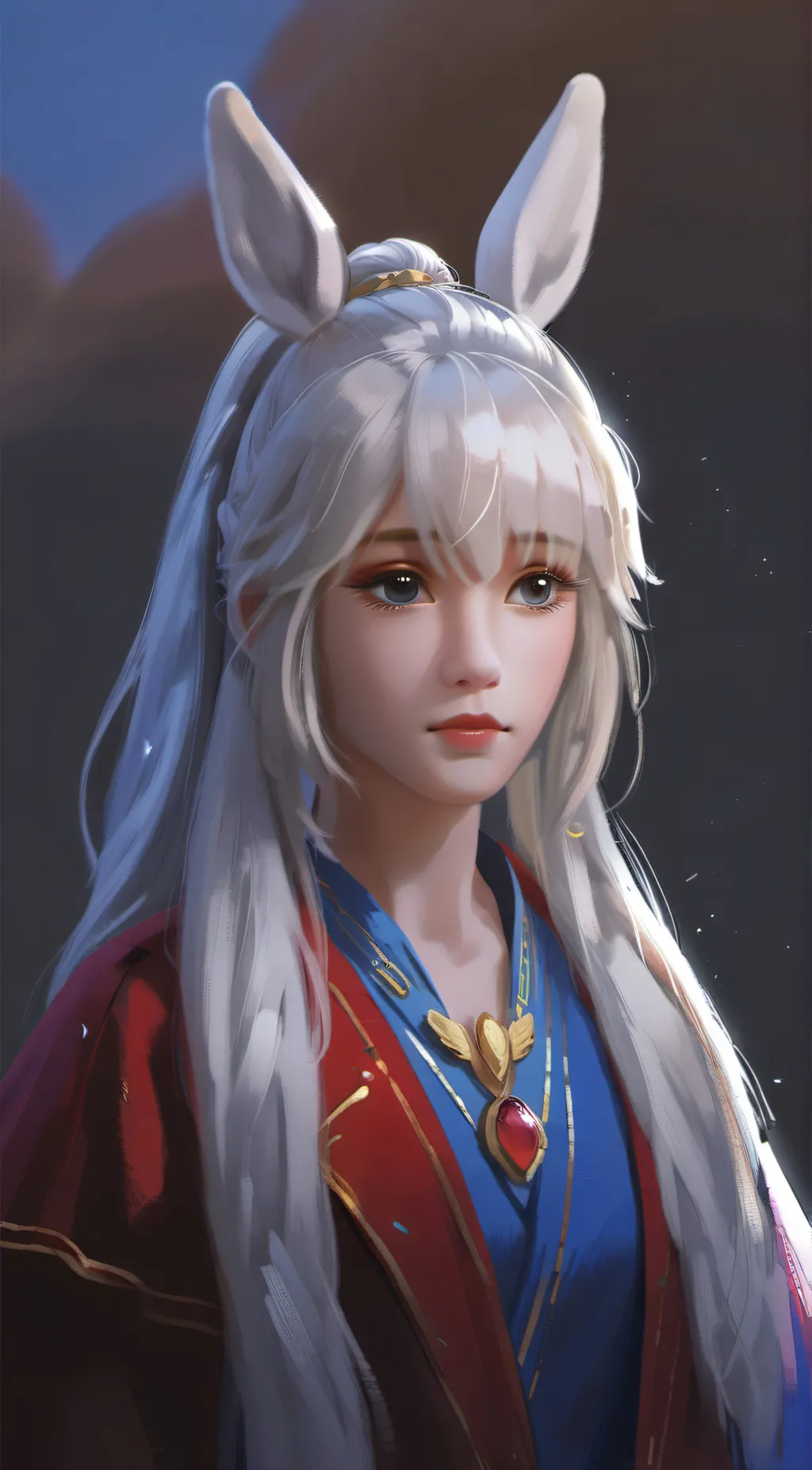 ai character: knig Zambia  background