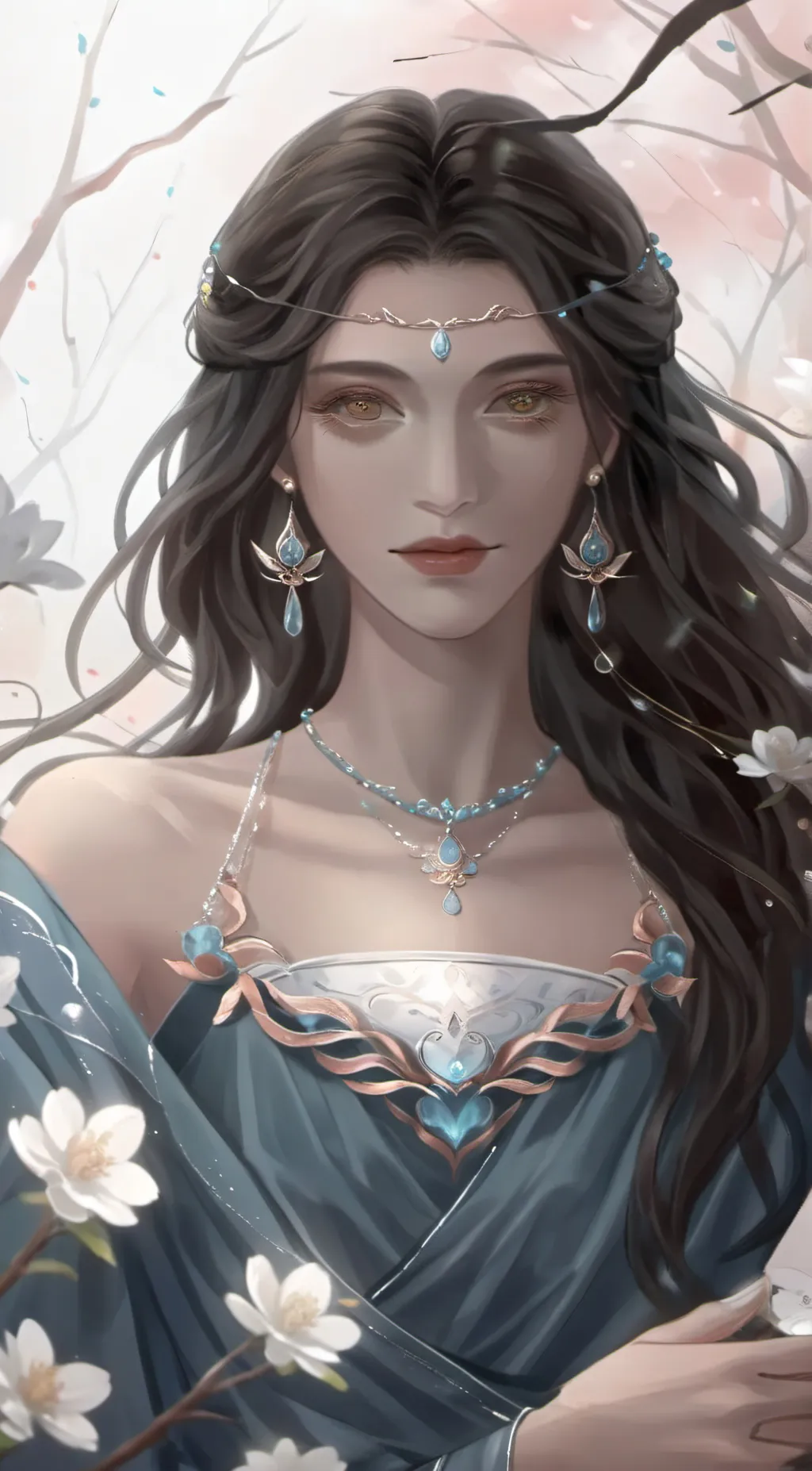 ai character: Ella  background