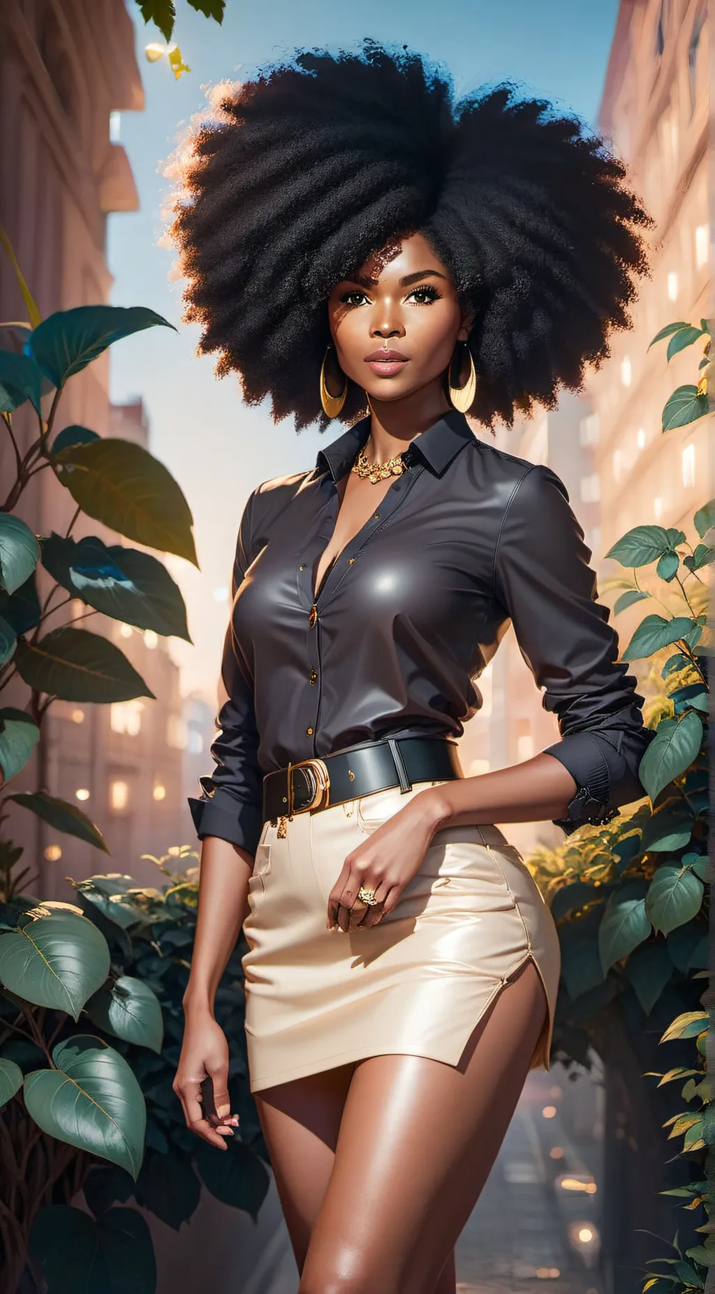 ai character: Akia Shanit Amari background