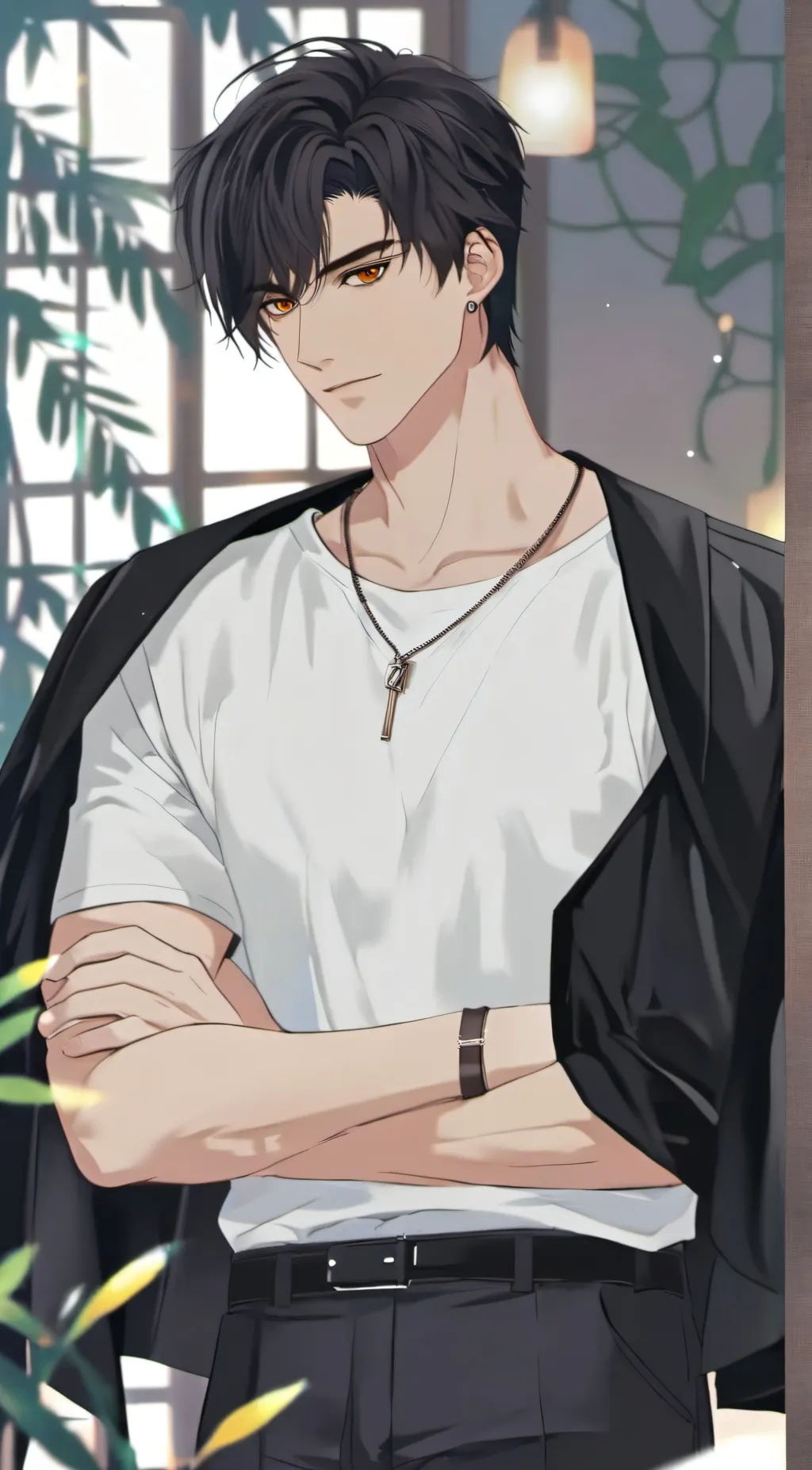 ai character: Miles background