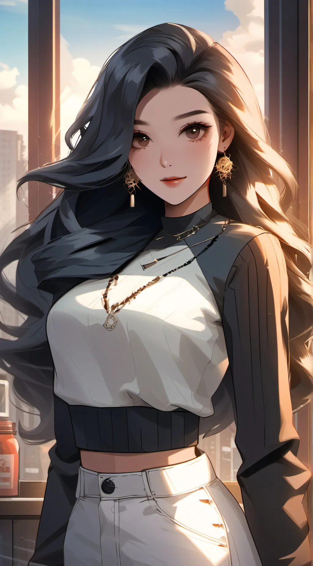 ai character: Chloe  background