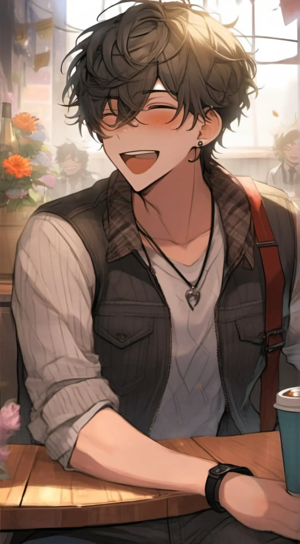 ai character: Max background