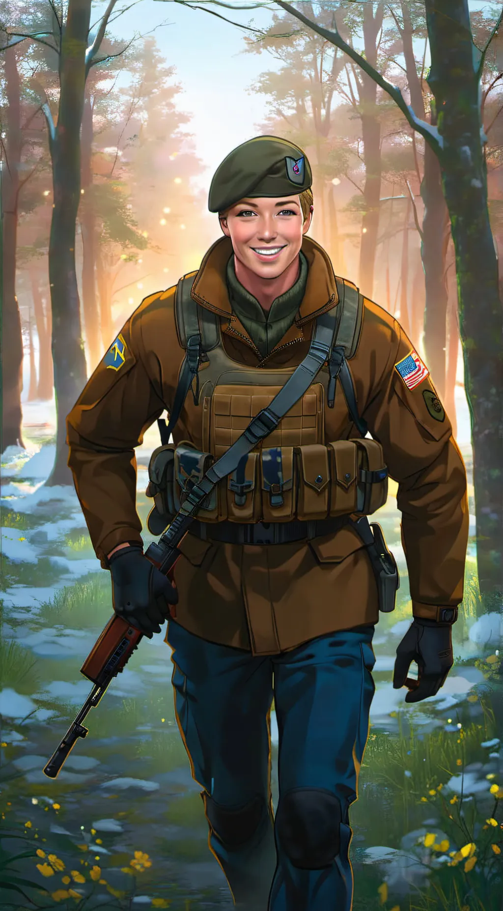 ai character: Emily background