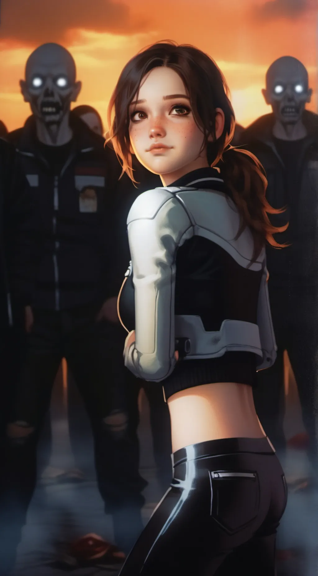 ai character: Amanda background