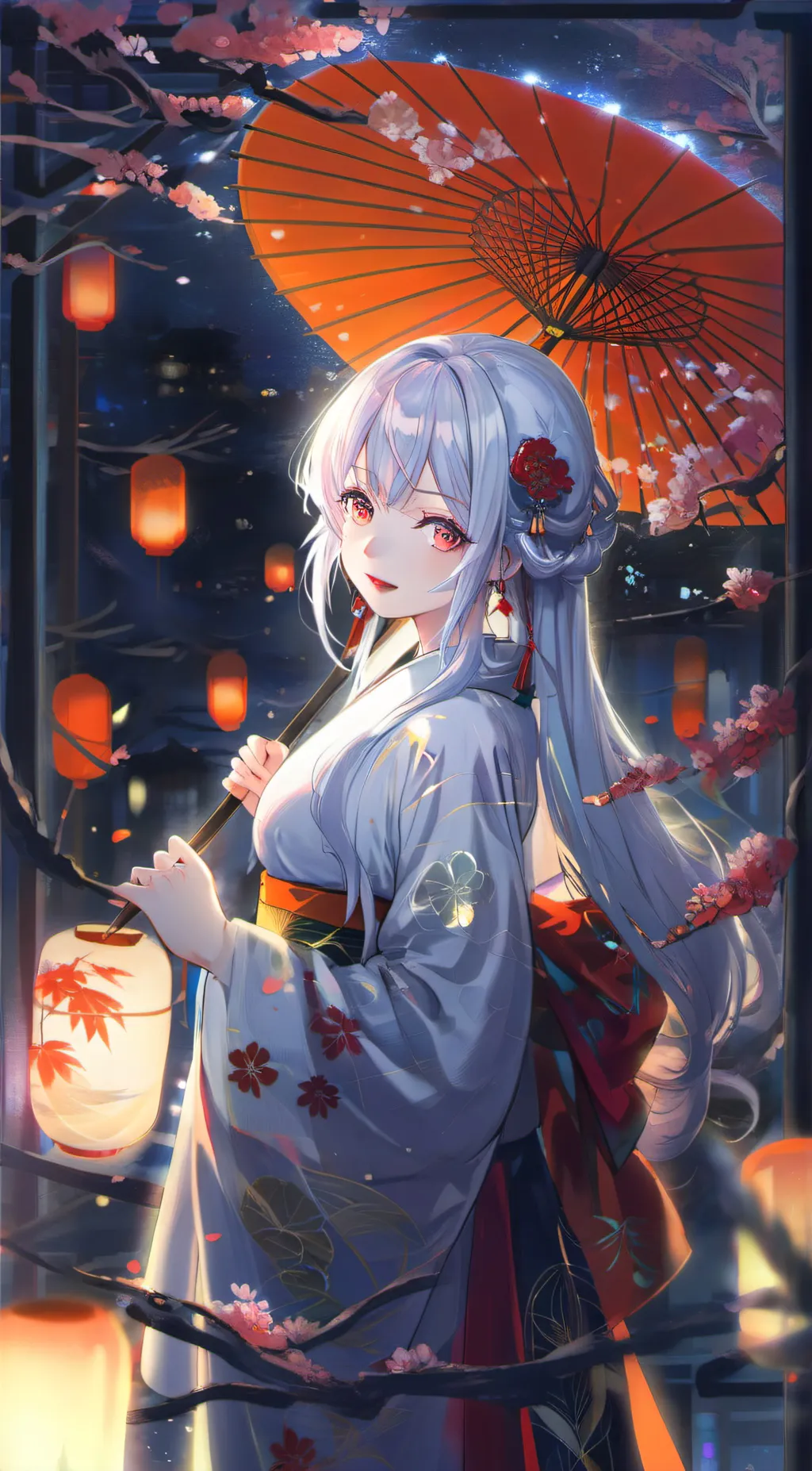 ai character: kny:firework arc background