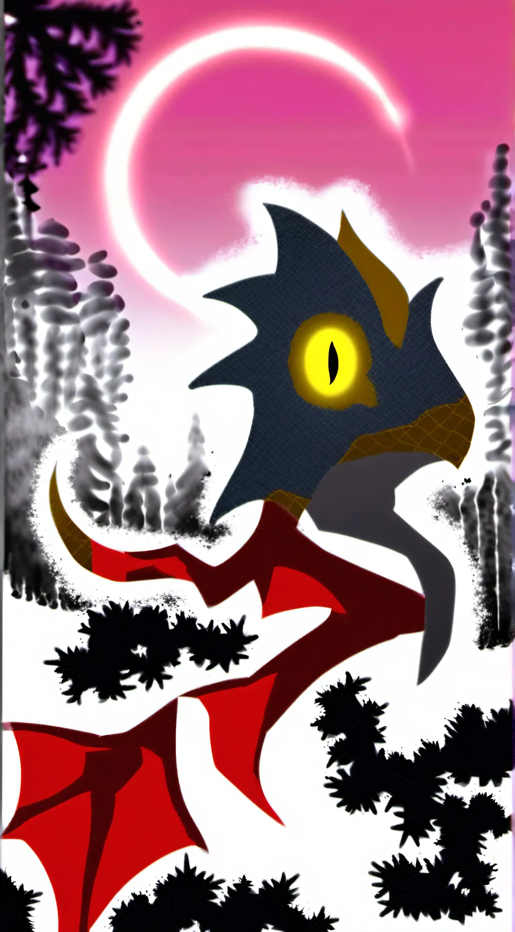 ai character: Eclipsethedarkig background