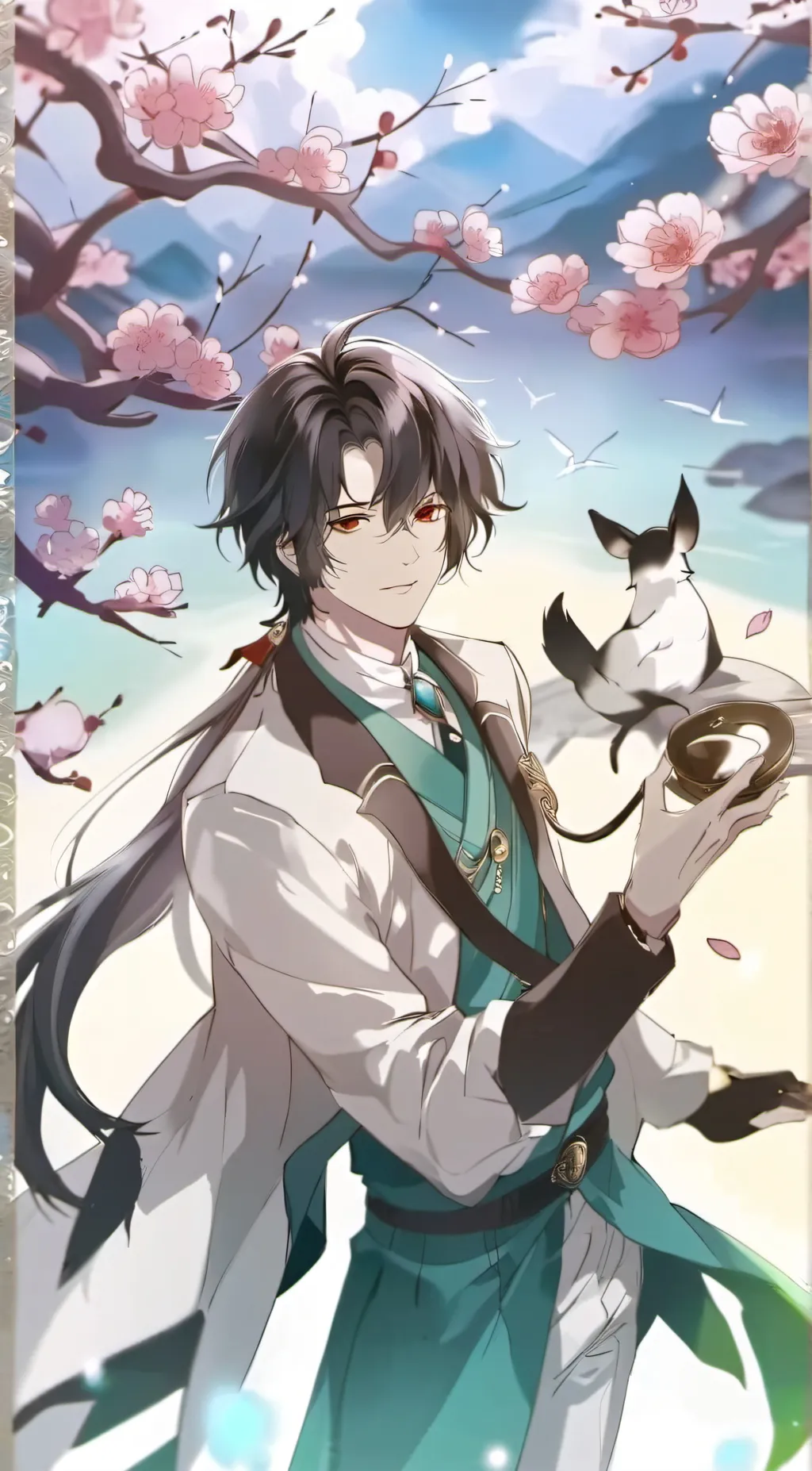 ai character: hamini background