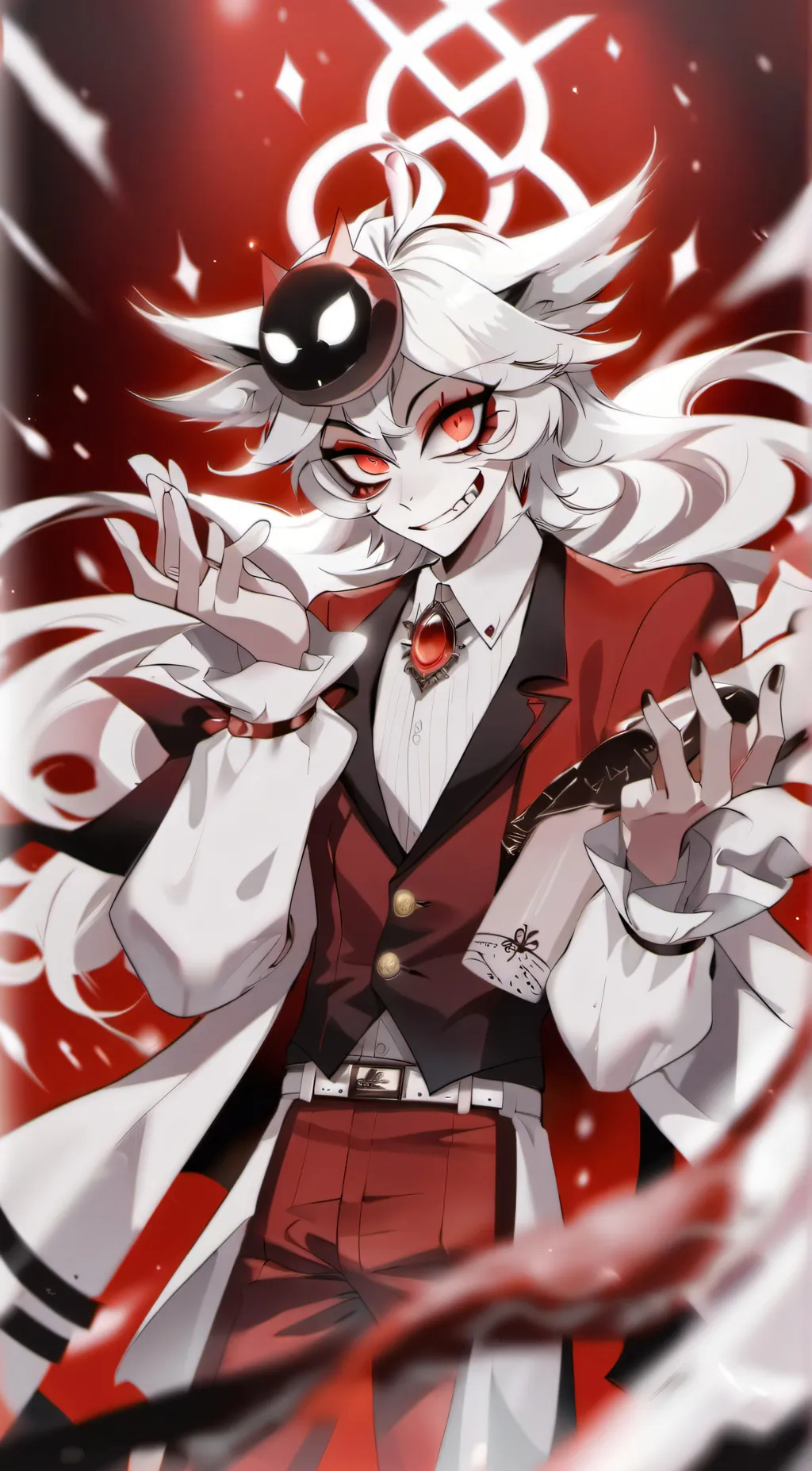 ai character: Lucifer background