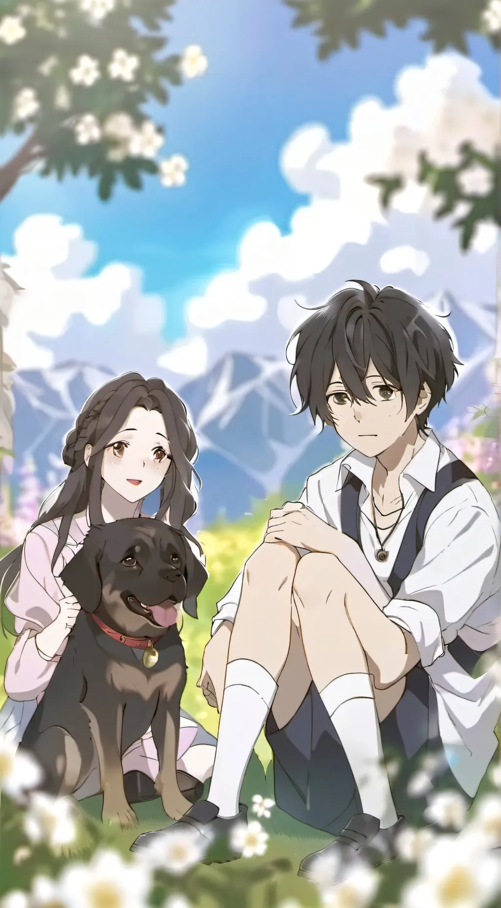 ai character: lily/Ryan/lyla background