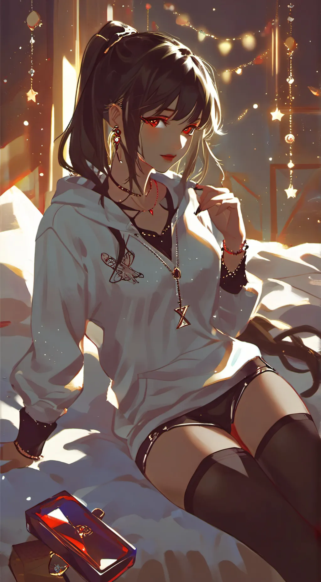 ai character: Ava  background