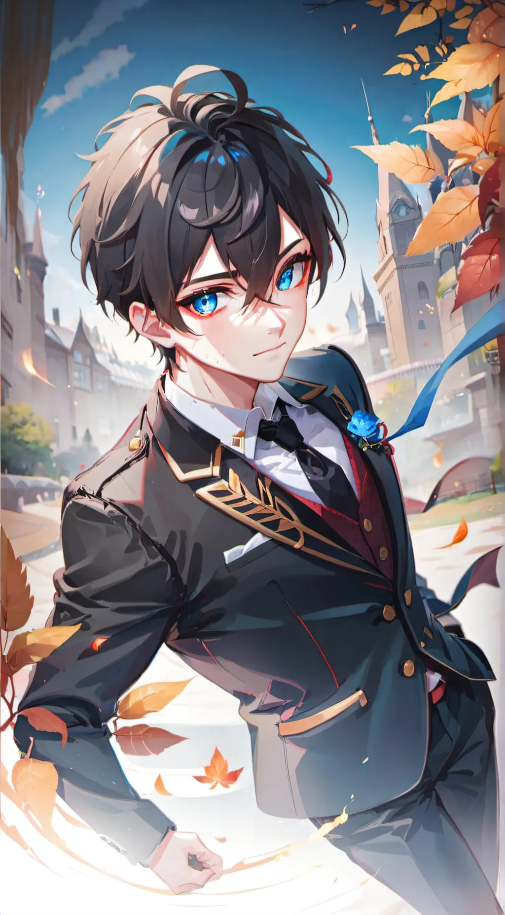 ai character: Max  background