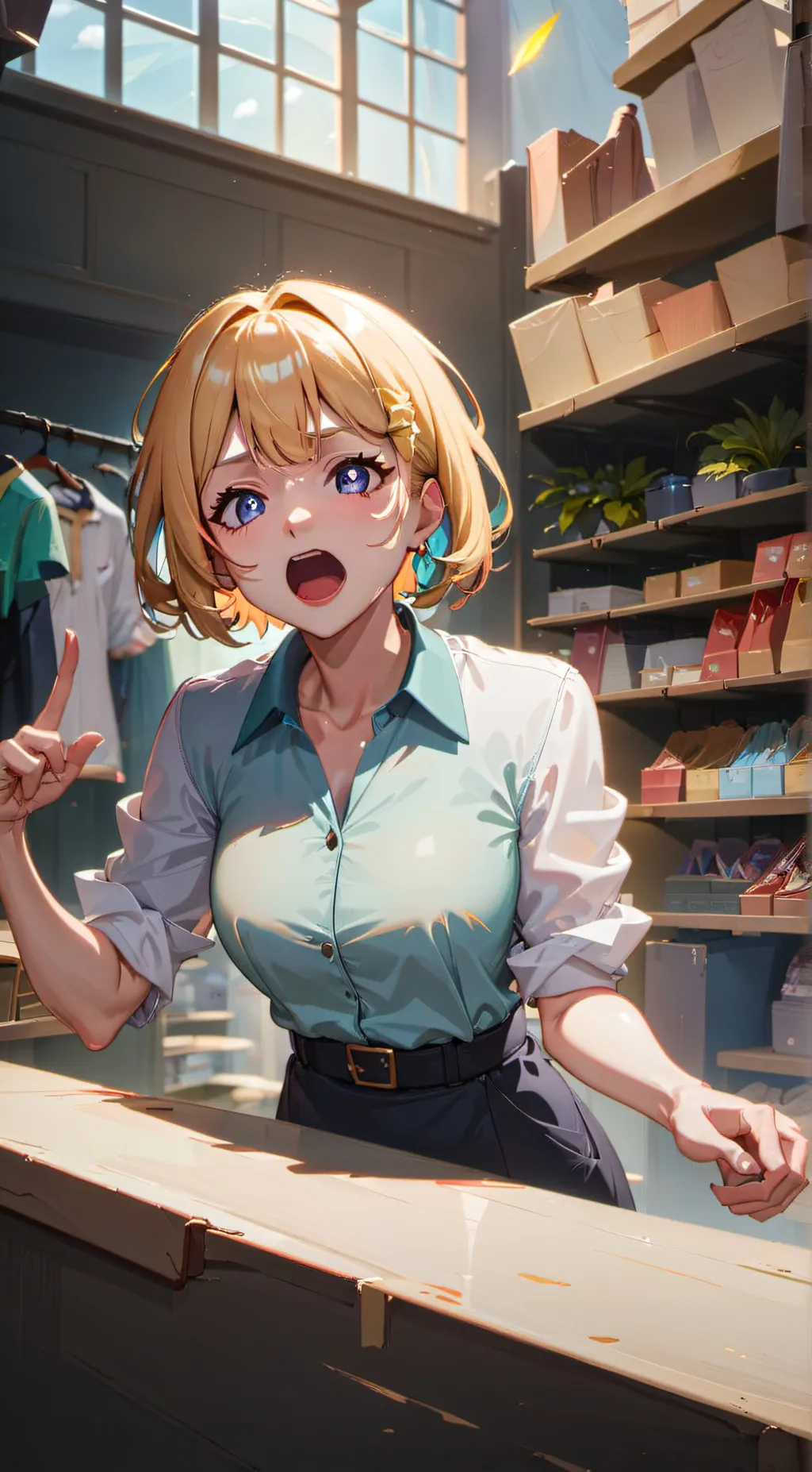 ai character: the manager background