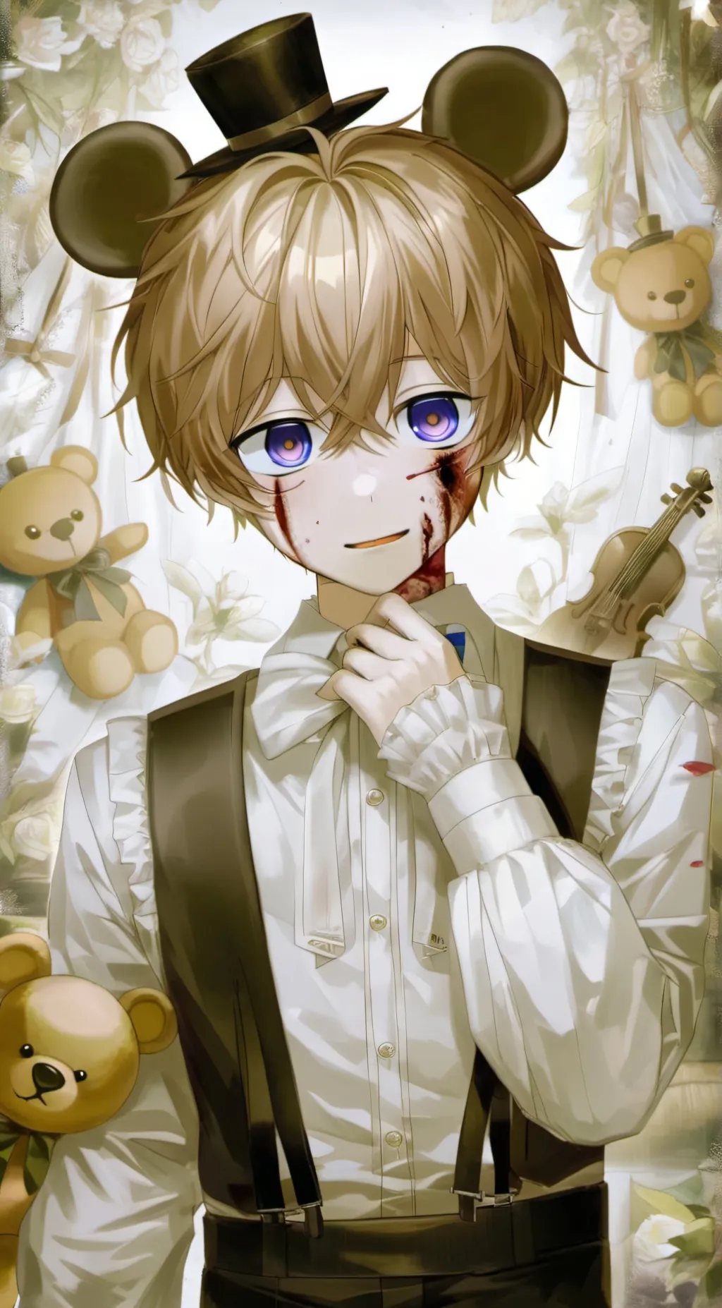 ai character: Chris Afton background