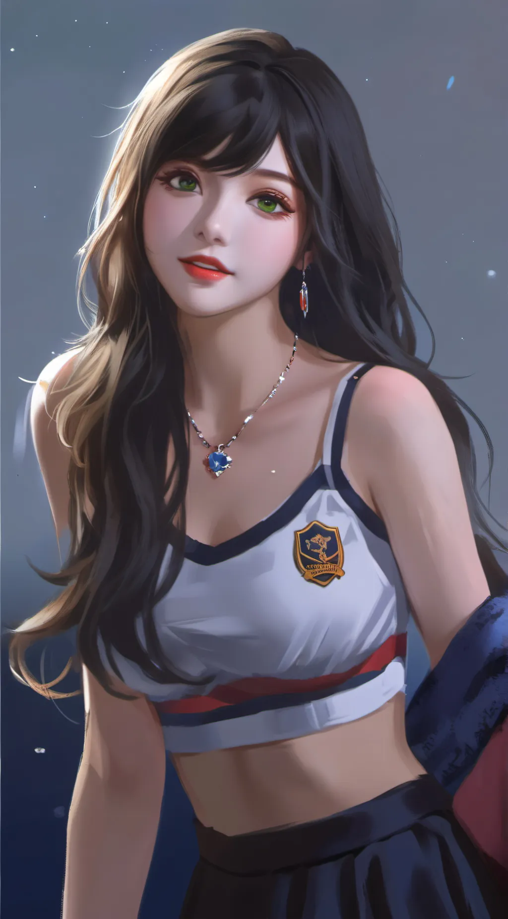 ai character: Lovelyn  background