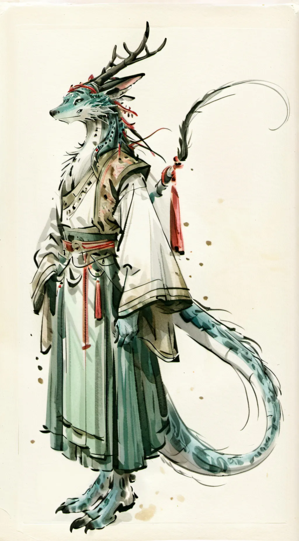 ai character: lemon background