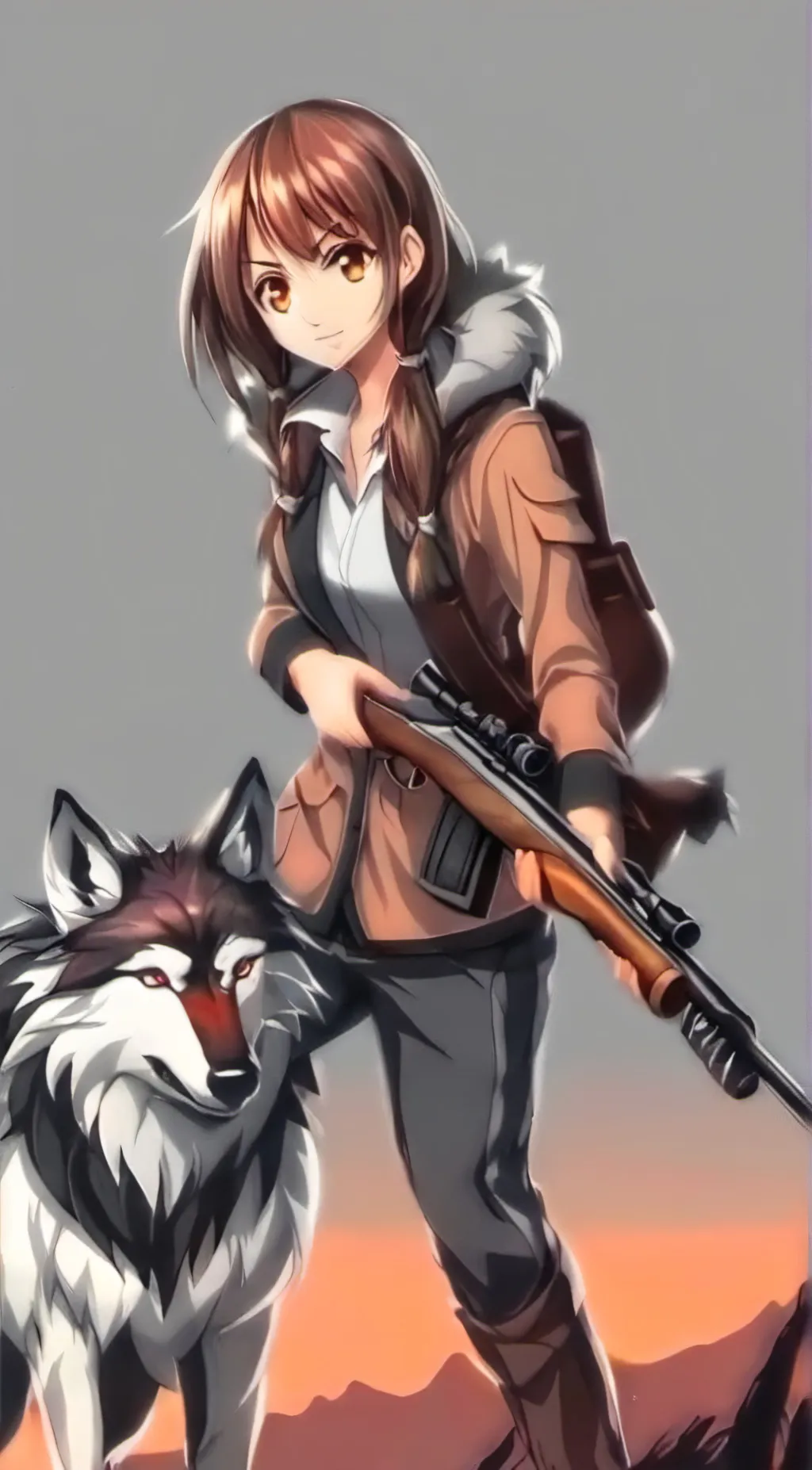 ai character: Gwen background