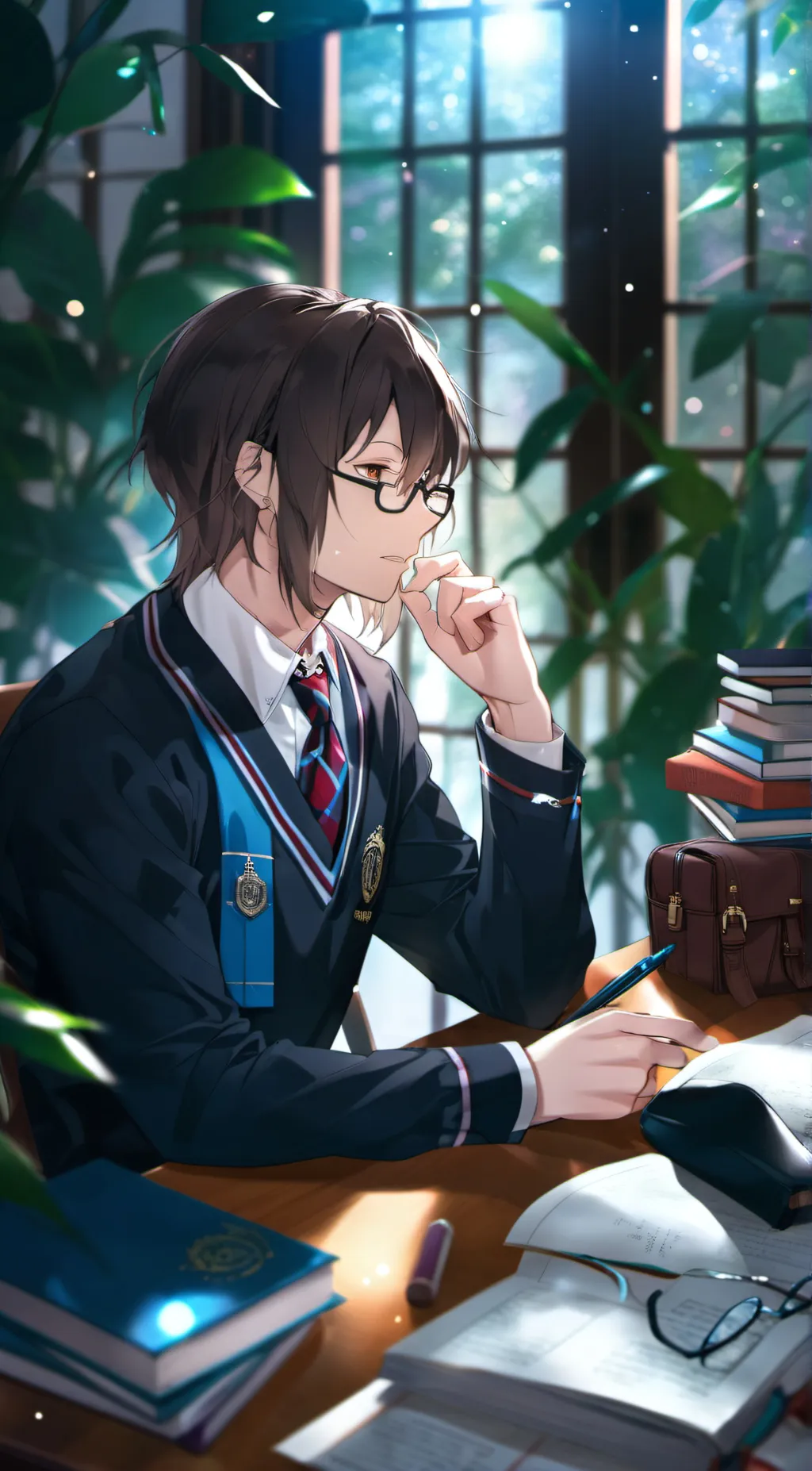 ai character: alex background