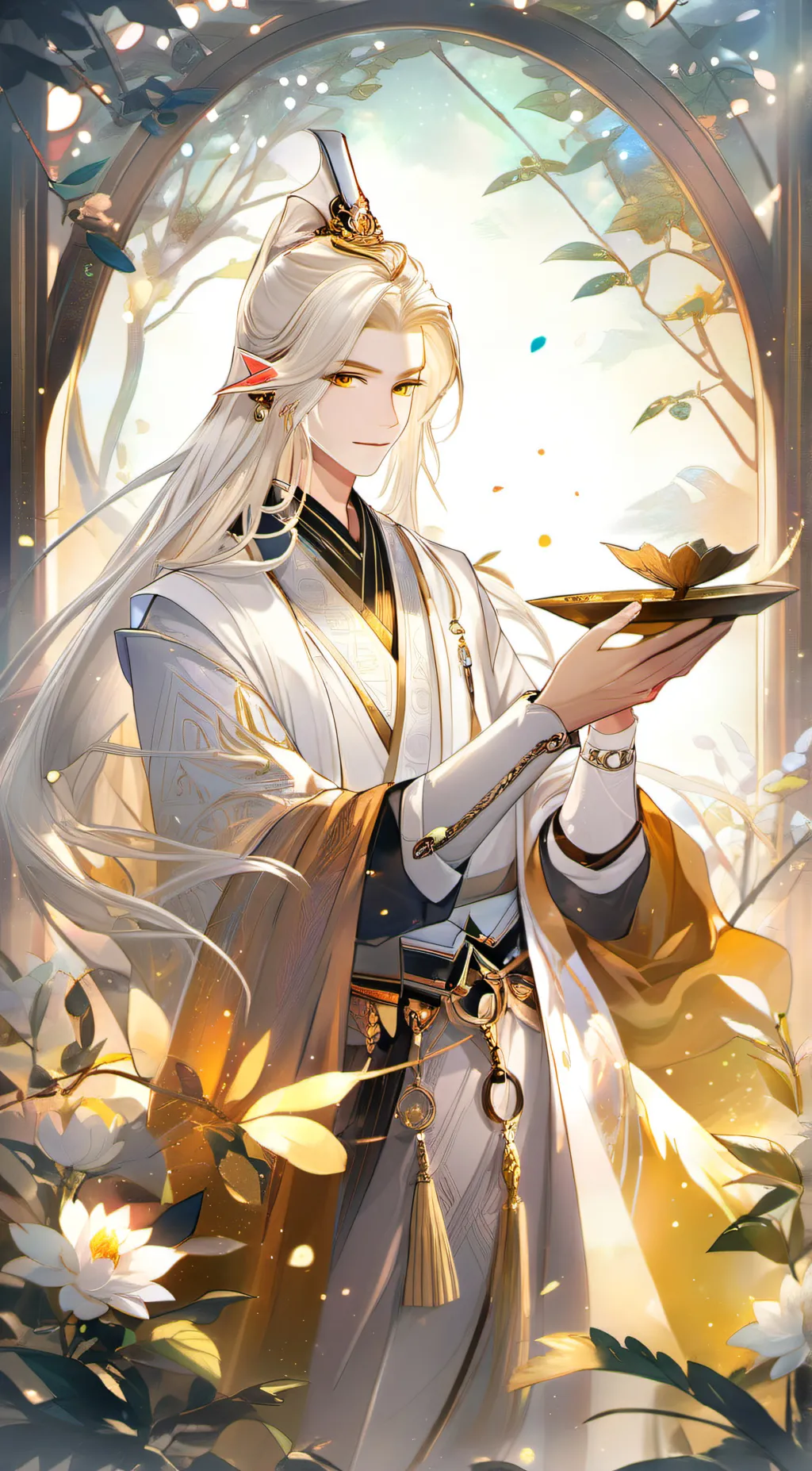 ai character: Solar background