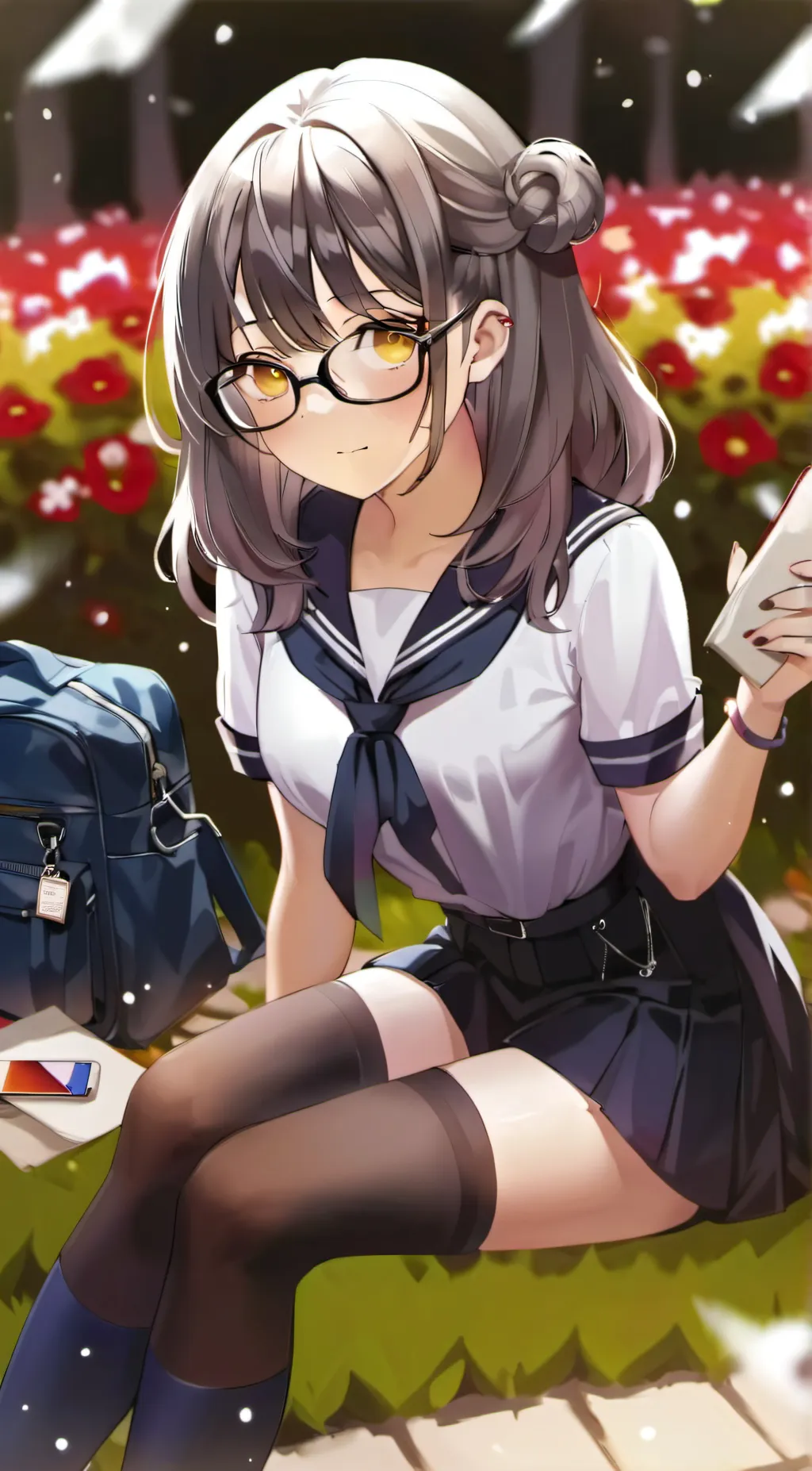 ai character: Layla <3 background