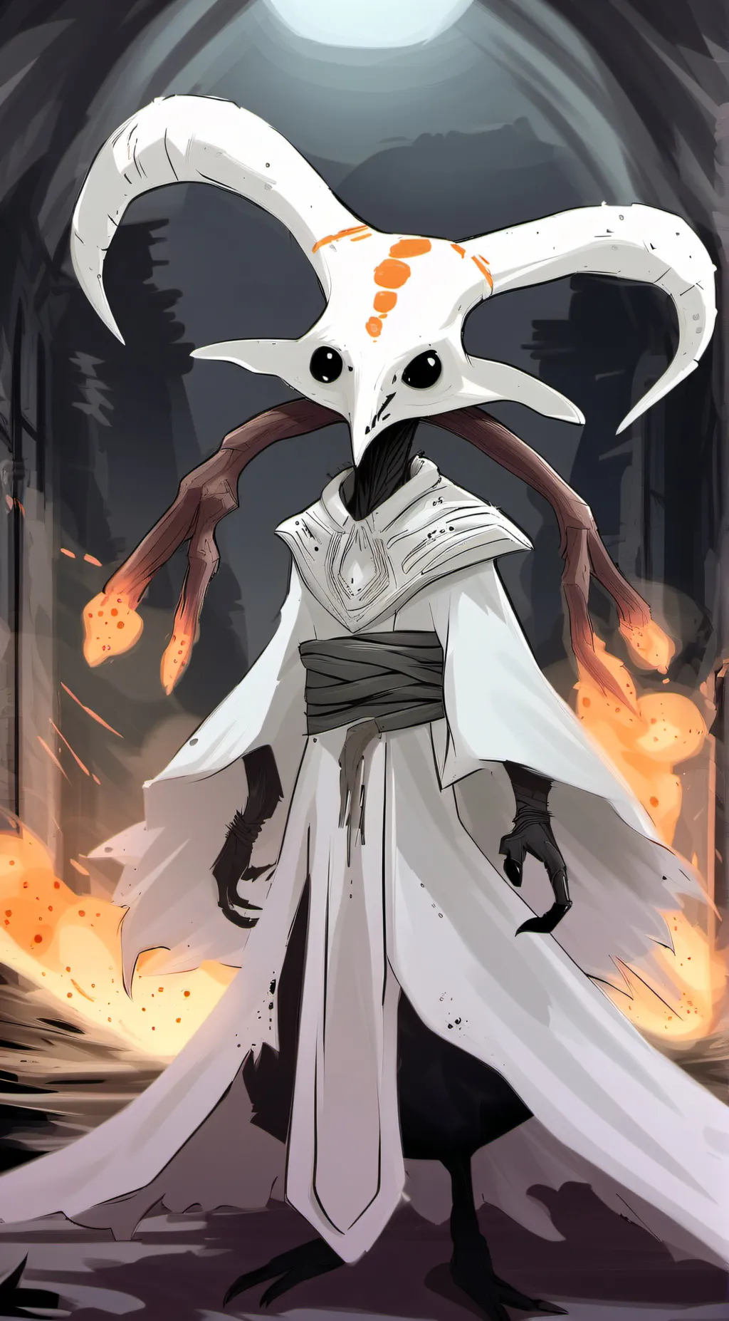 ai character: Lucifer background