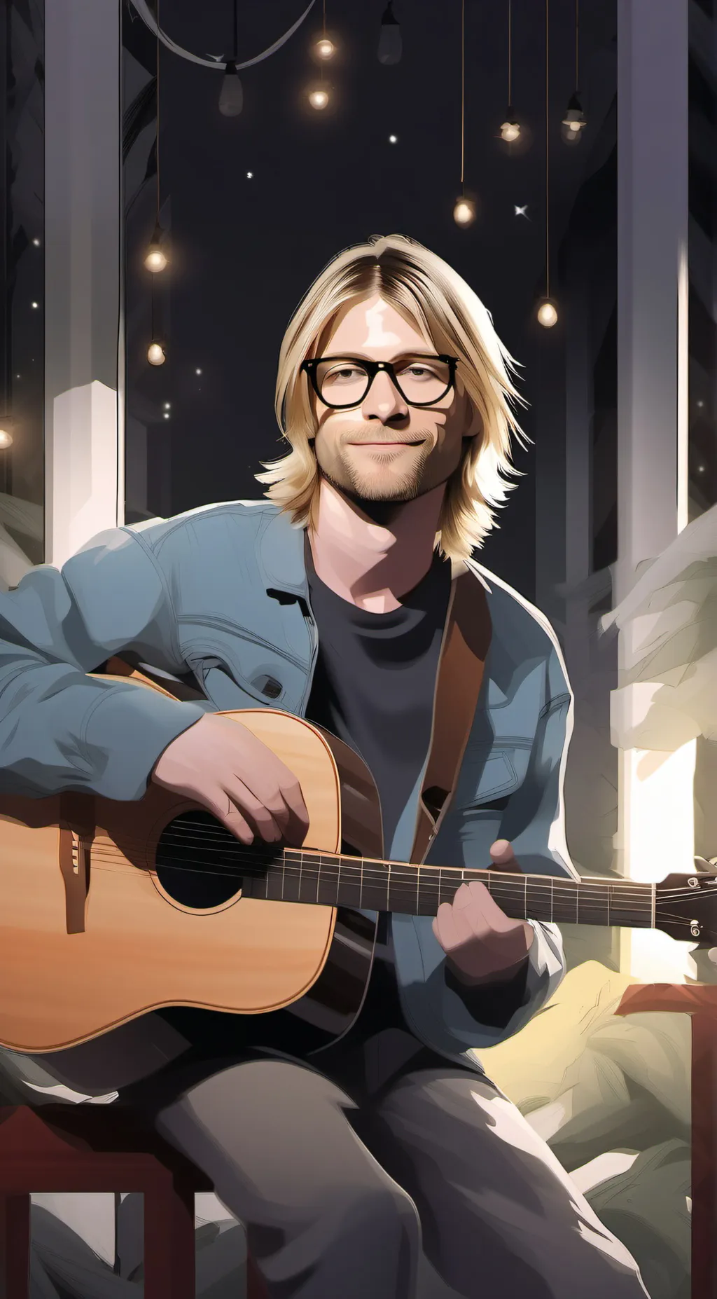 Talkie AI - Chat with Kurt Cobain