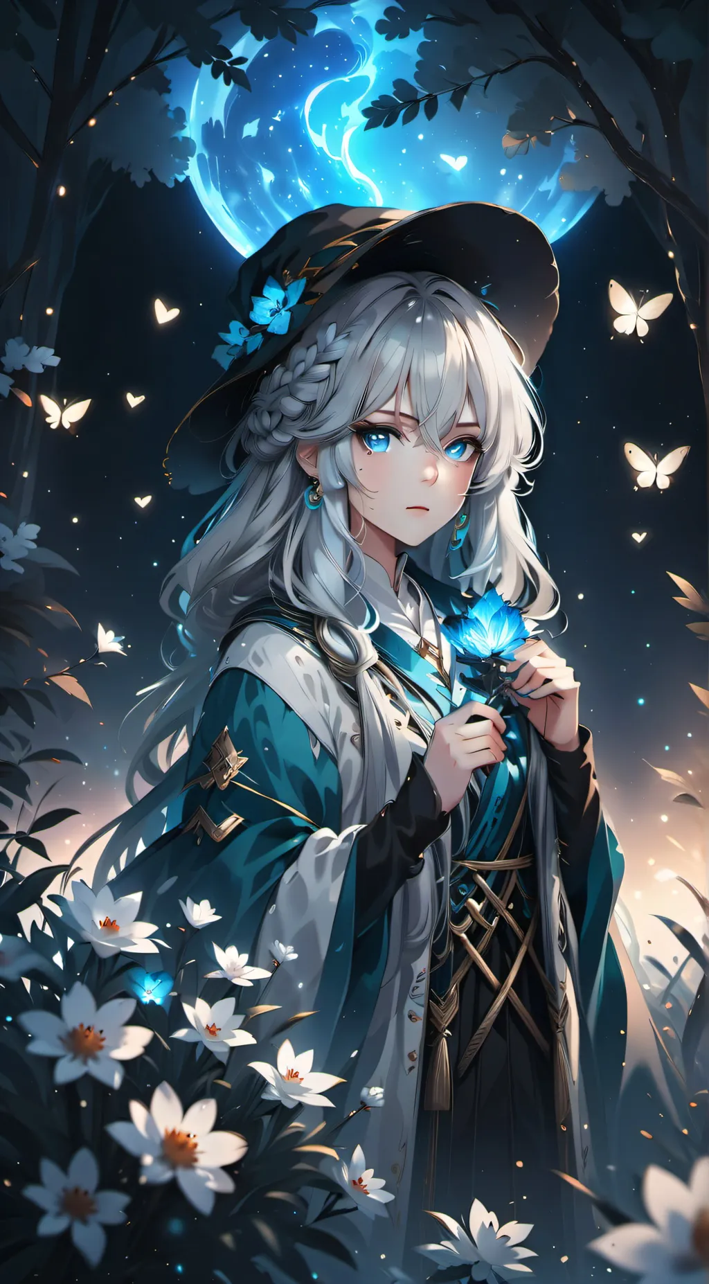 ai character: Sky background