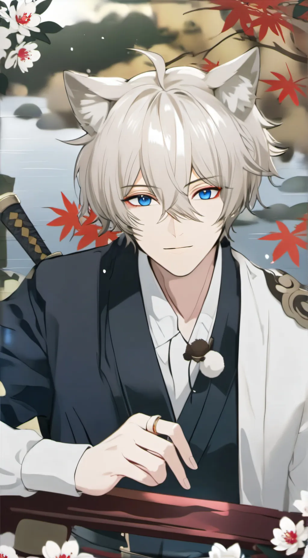 ai character: Shonen  background