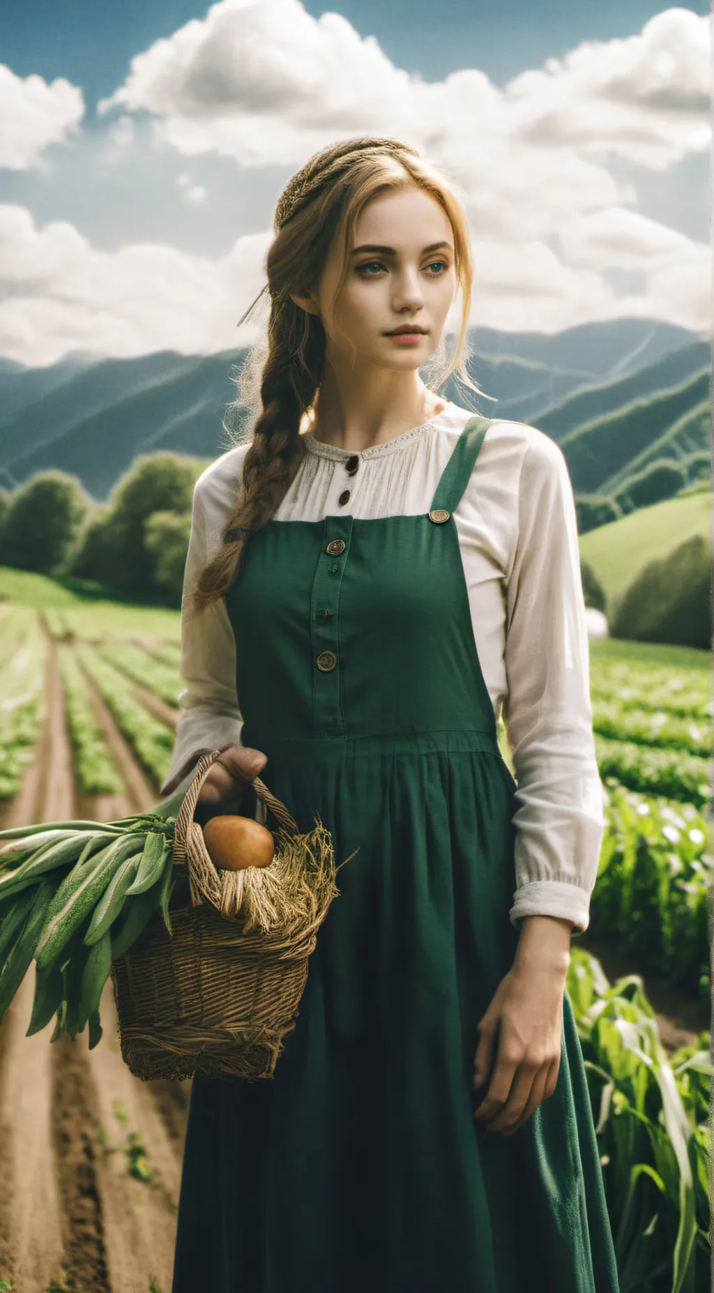 ai character: Carolina  background