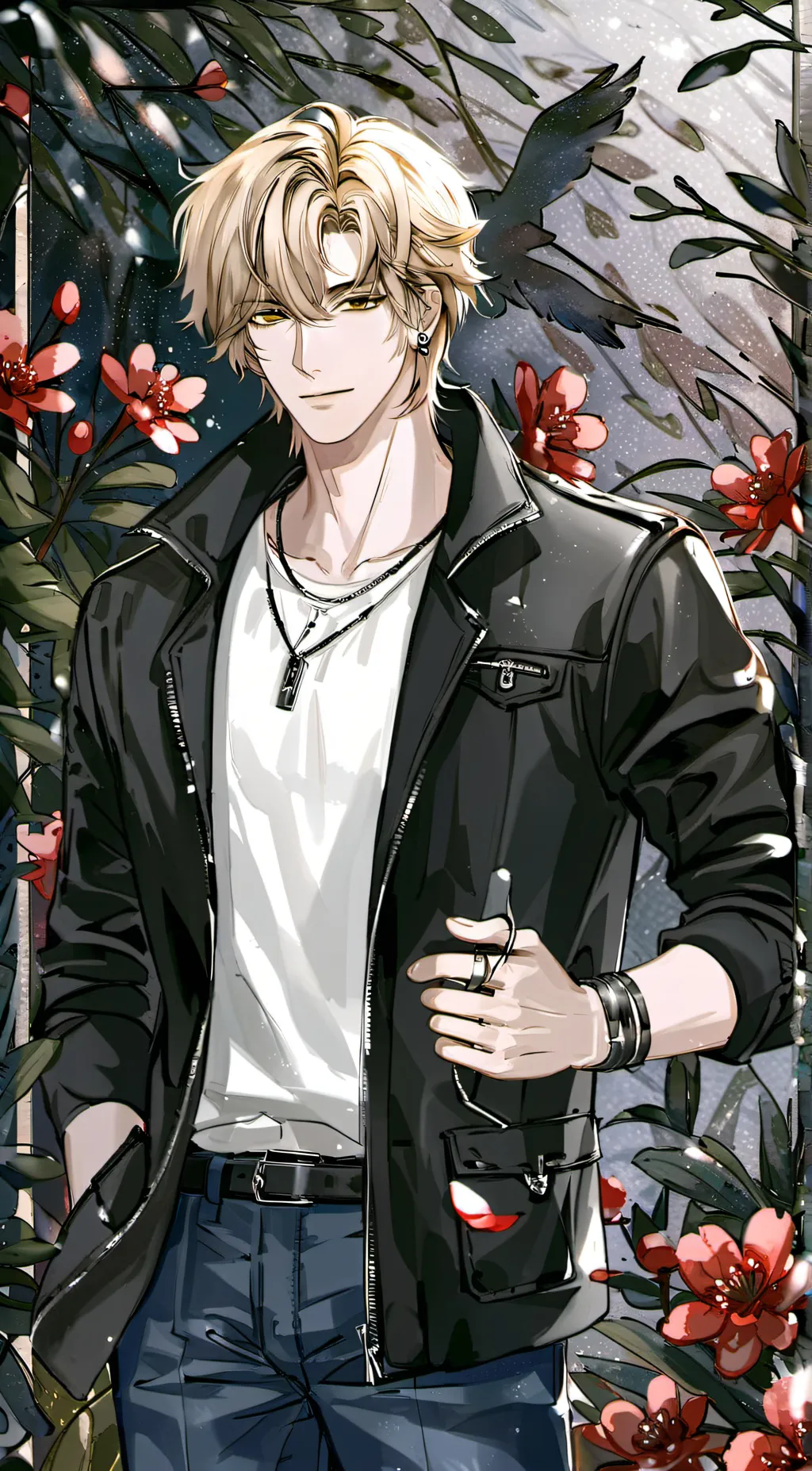 ai character: boyfriend  background