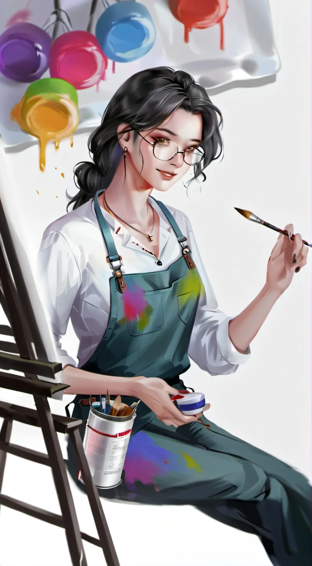 ai character: Lily background