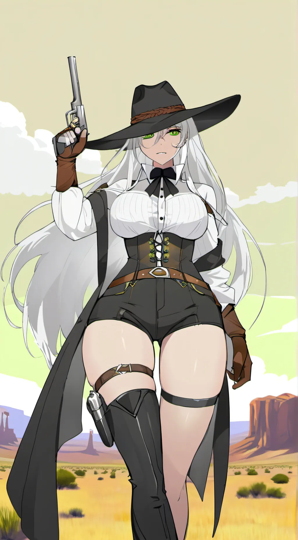 ai character: Tara the Trigger background