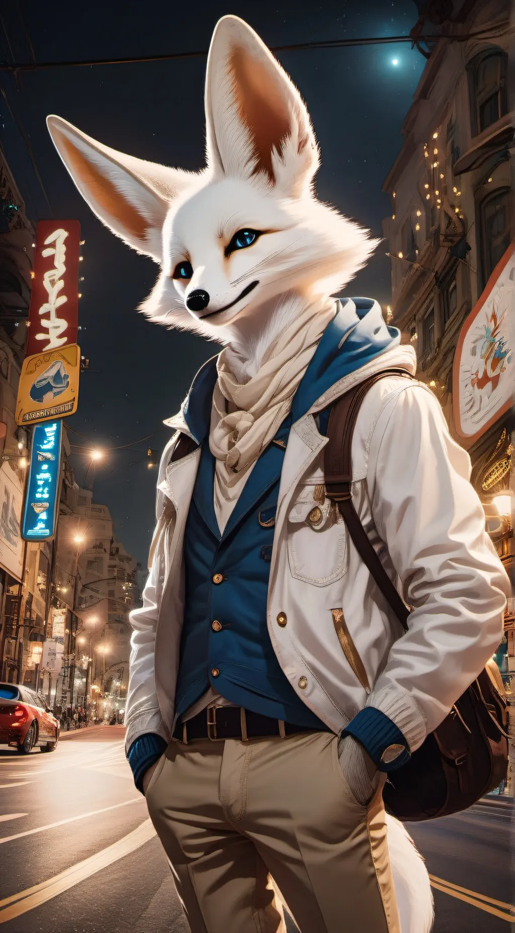 ai character: Cy background