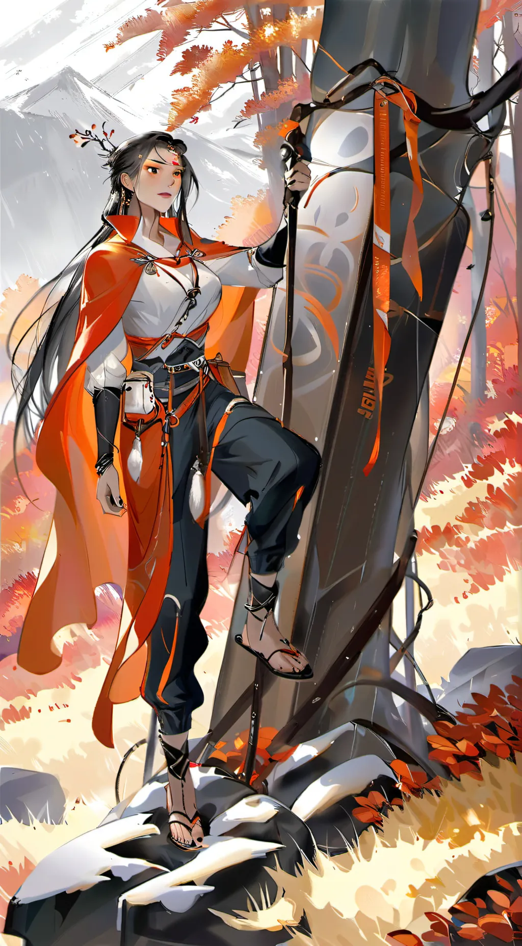 ai character: Aria background