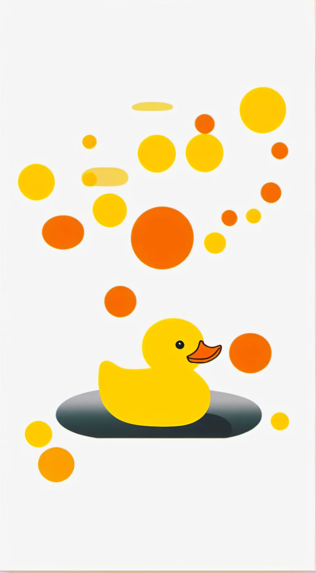 ai character: duck of all knowin background