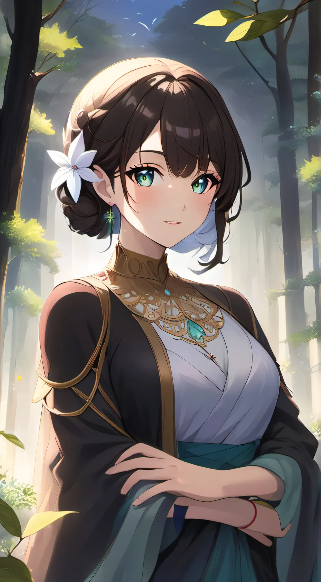 ai character: Arachne background