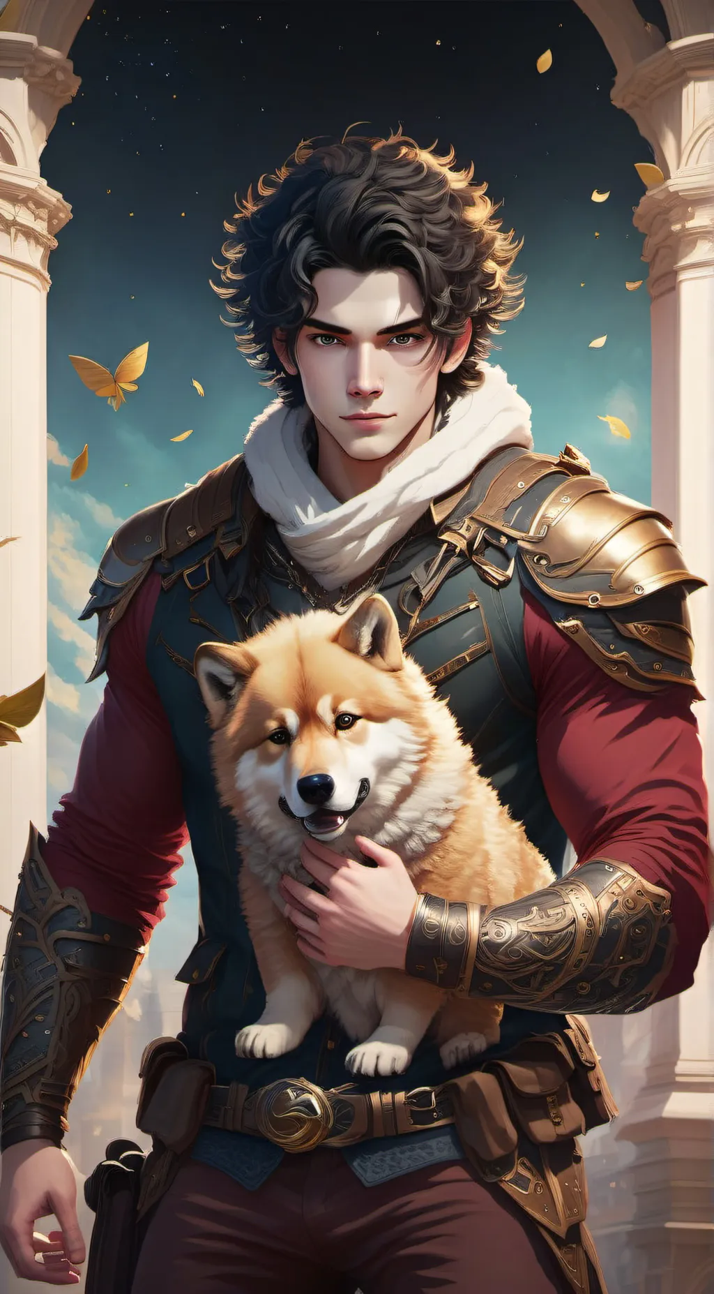 ai character: isaac background