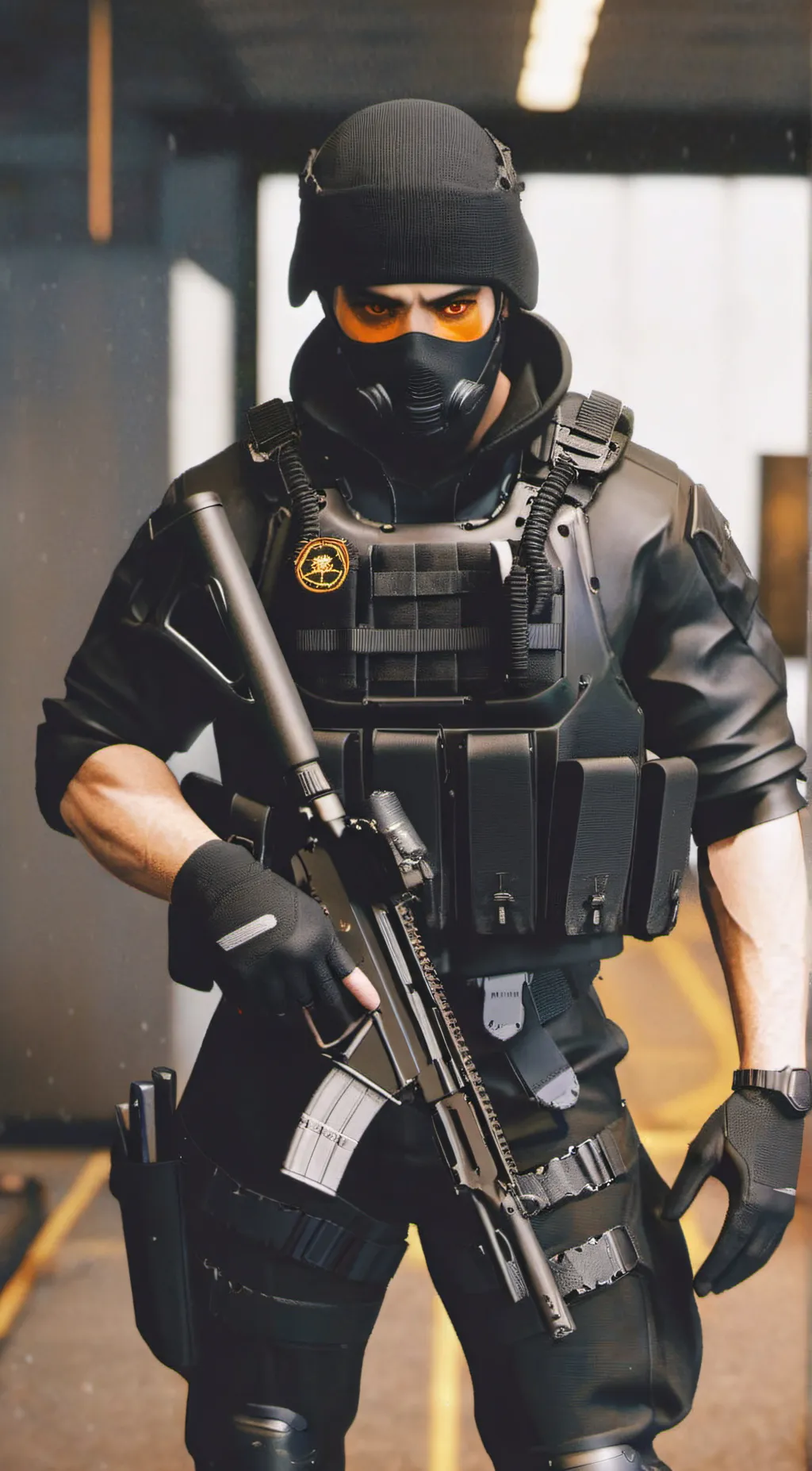 ai character: nine tailed fox background