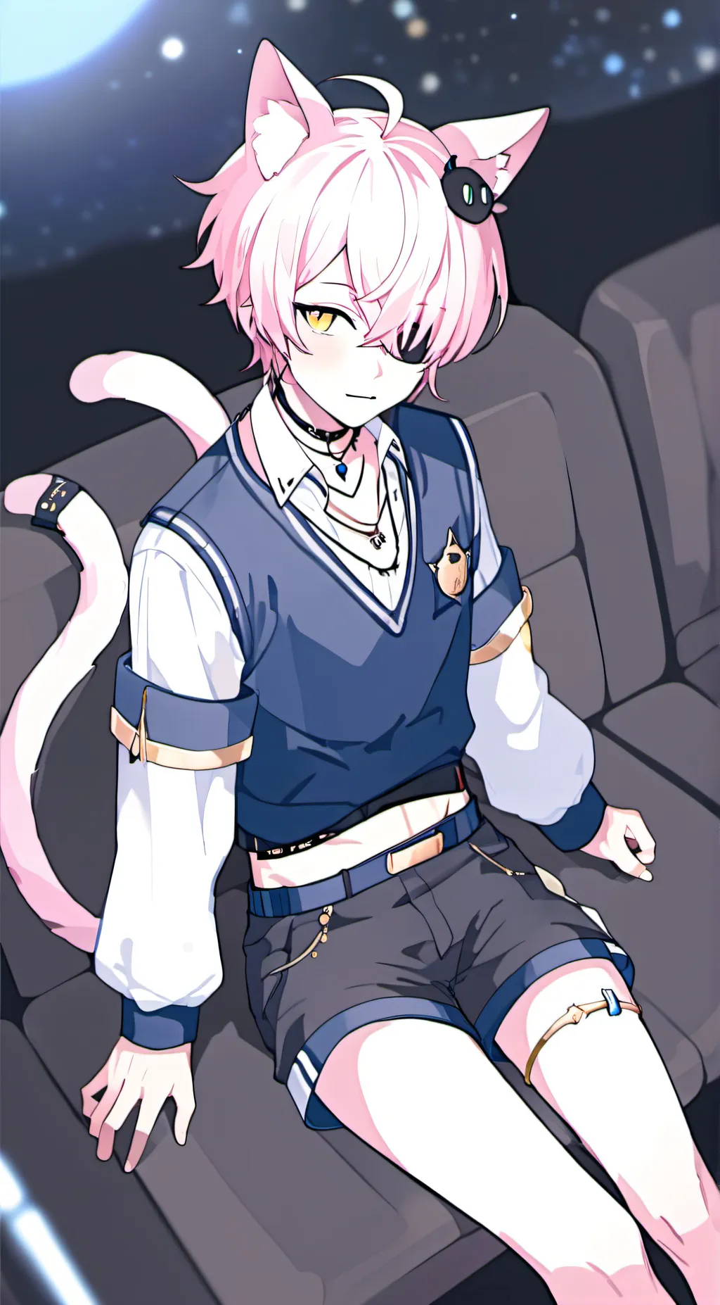 ai character: Leo background