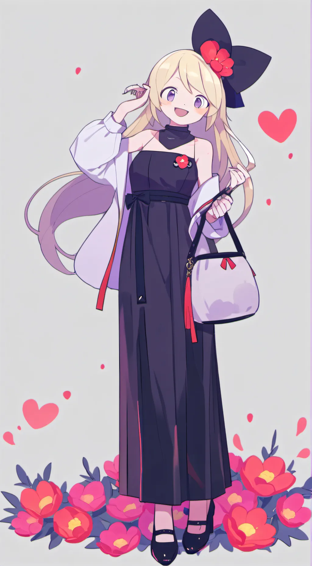 ai character: Swirly background