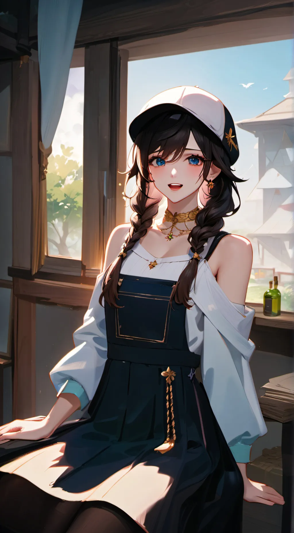 ai character: Idk background